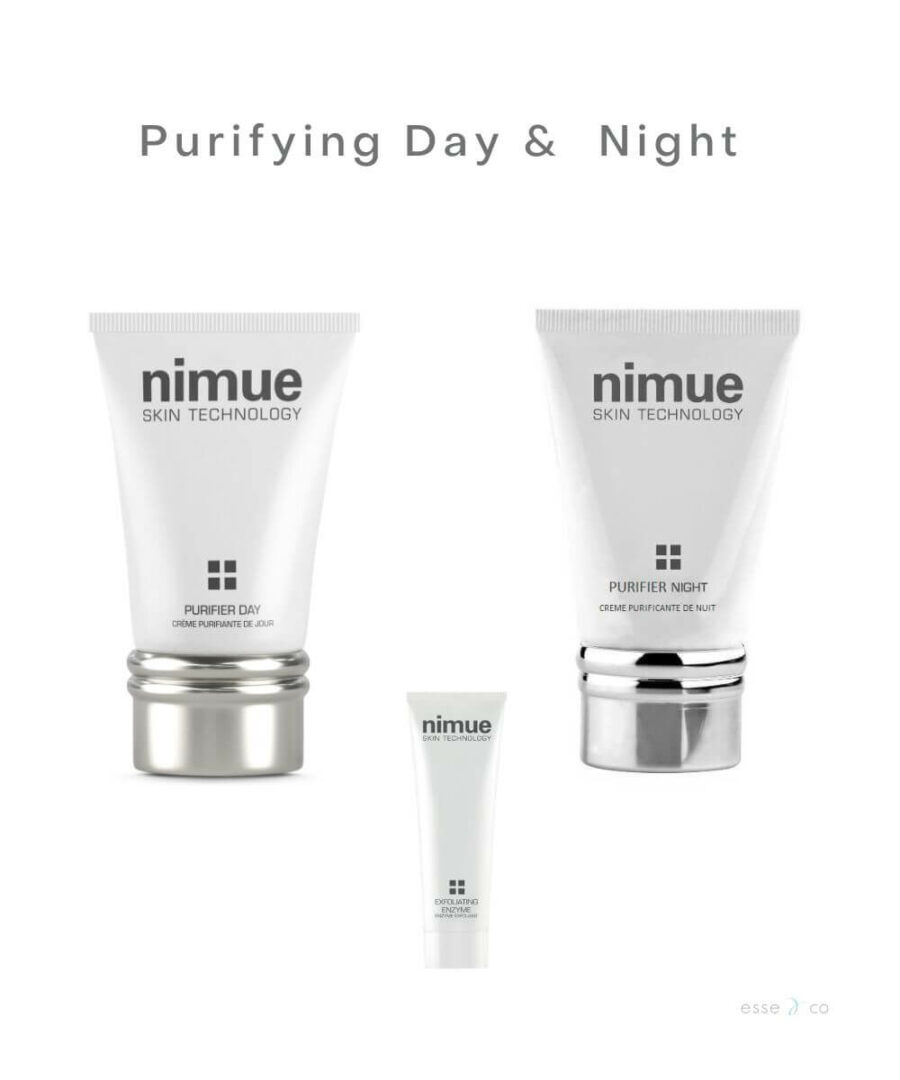 Nimue Duo Purifier Day & Night Cream + Exfoliating Enzyme