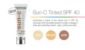 Nimue Tinted Sun C SPF 40 Sunscreen Protection